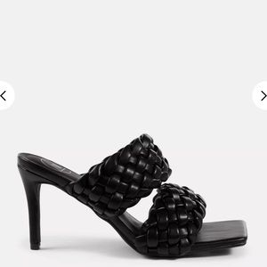 Missguided Black Sandals